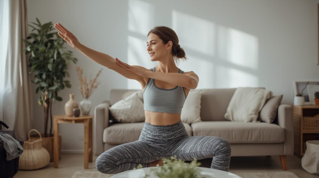 10-Minute Morning Workouts Every Busy Woman Can Do at Home